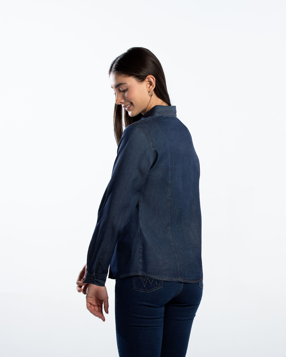 BLUSA MEZCLILLA MANGA LARGA 4 ONZ STONE LIGHT