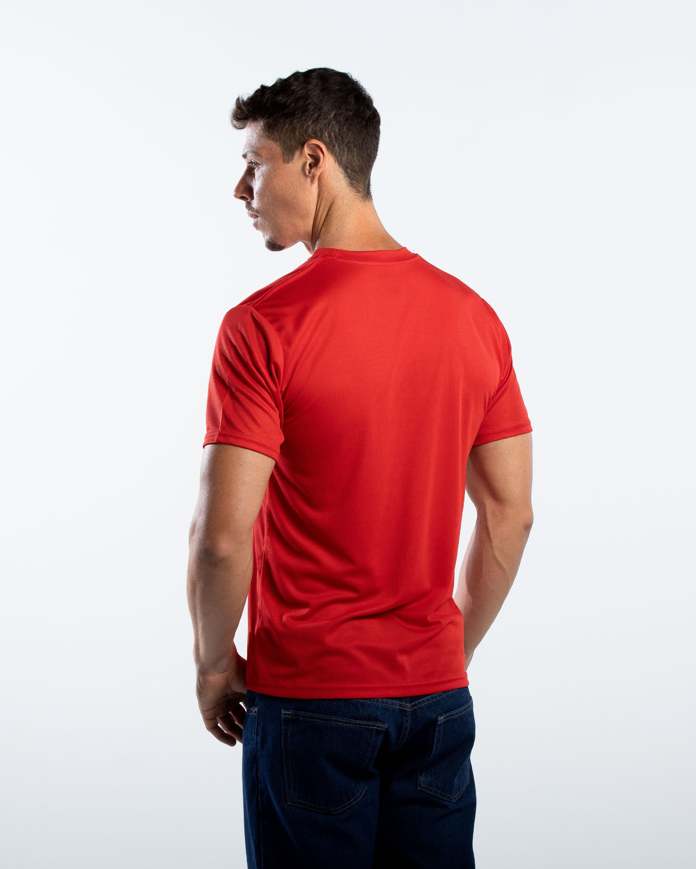 Playera Cuello Redondo Hombre Manga Corta Crew