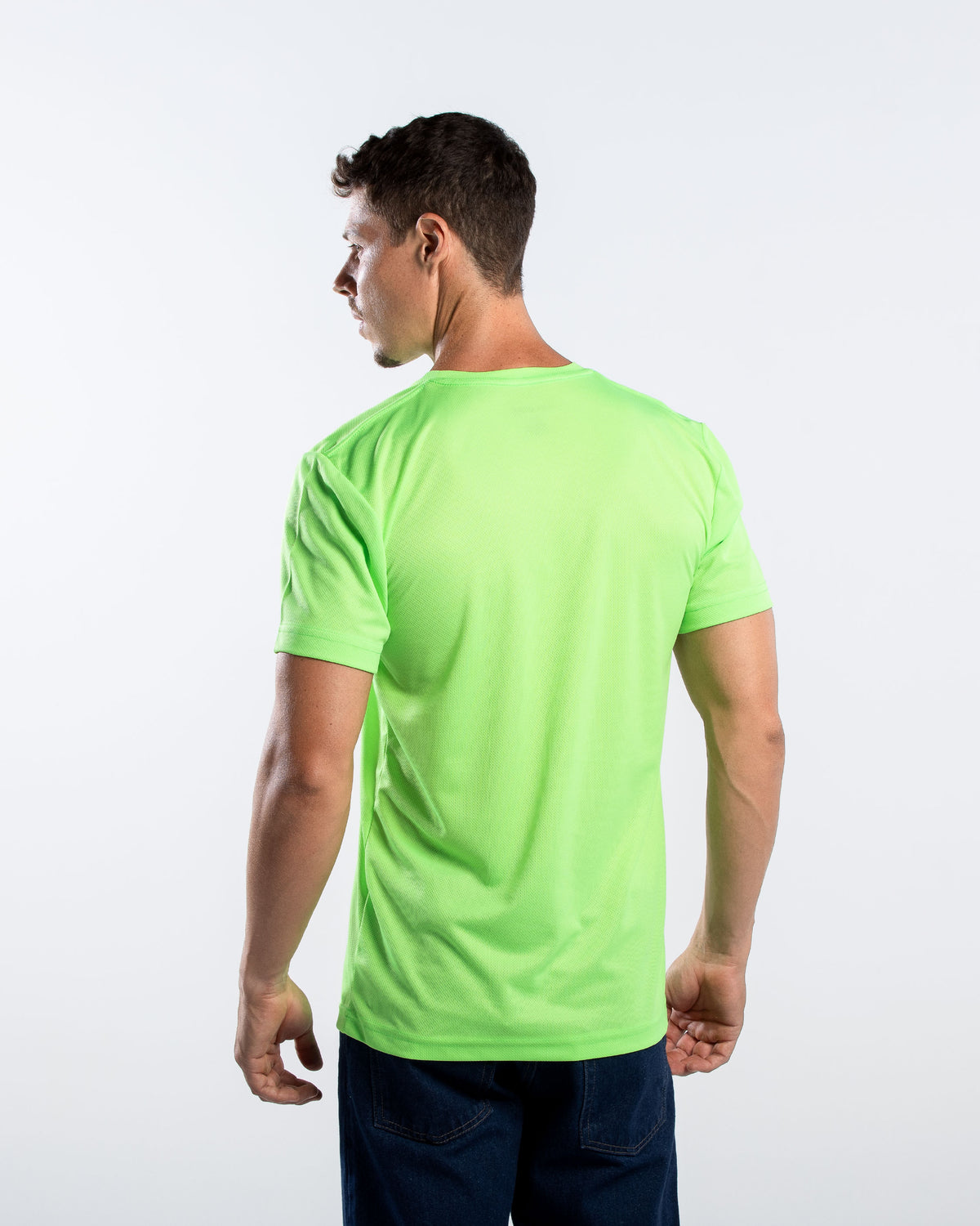 Playera Cuello Redondo Hombre Manga Corta Crew