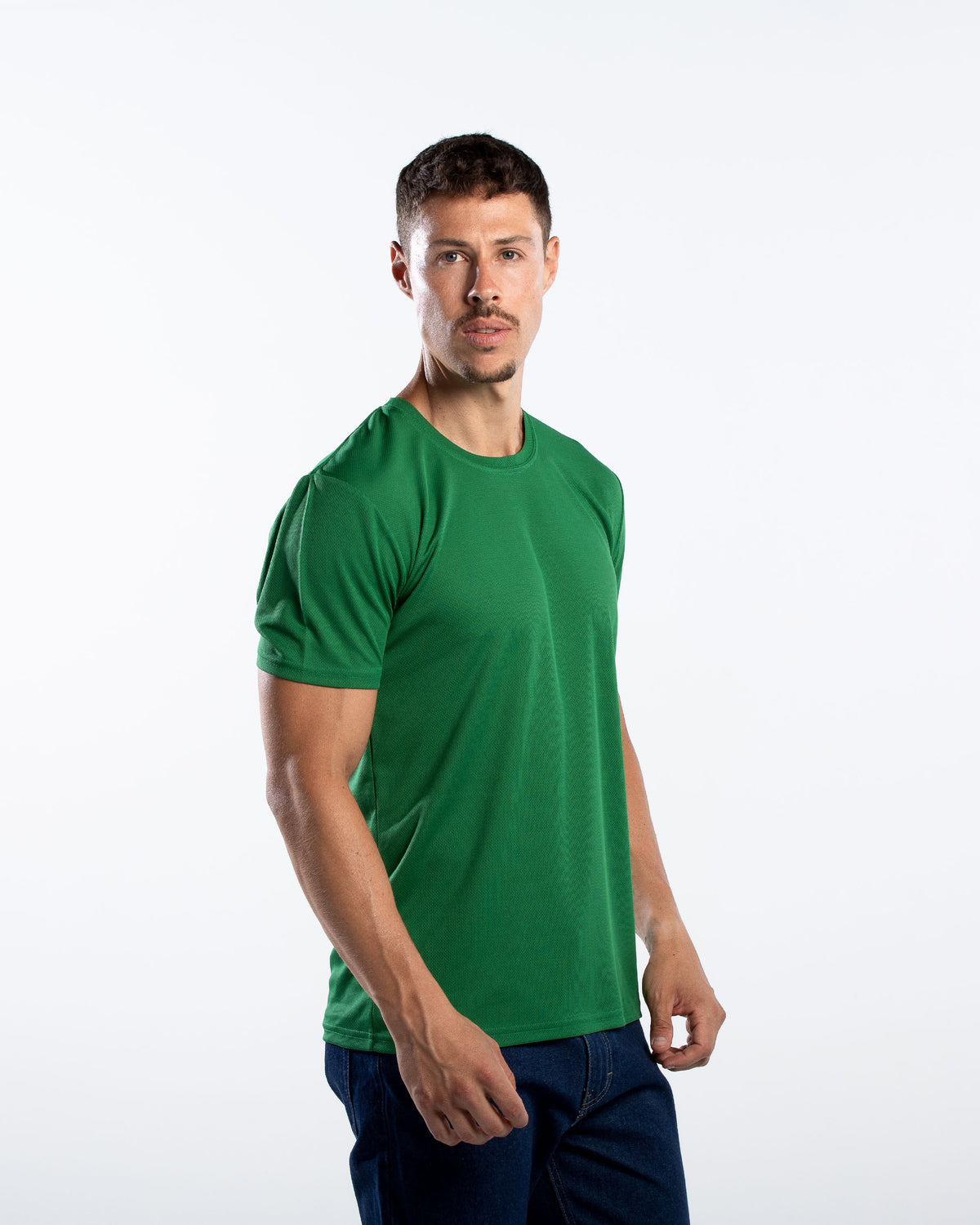 Playera Cuello Redondo Hombre Manga Corta Crew