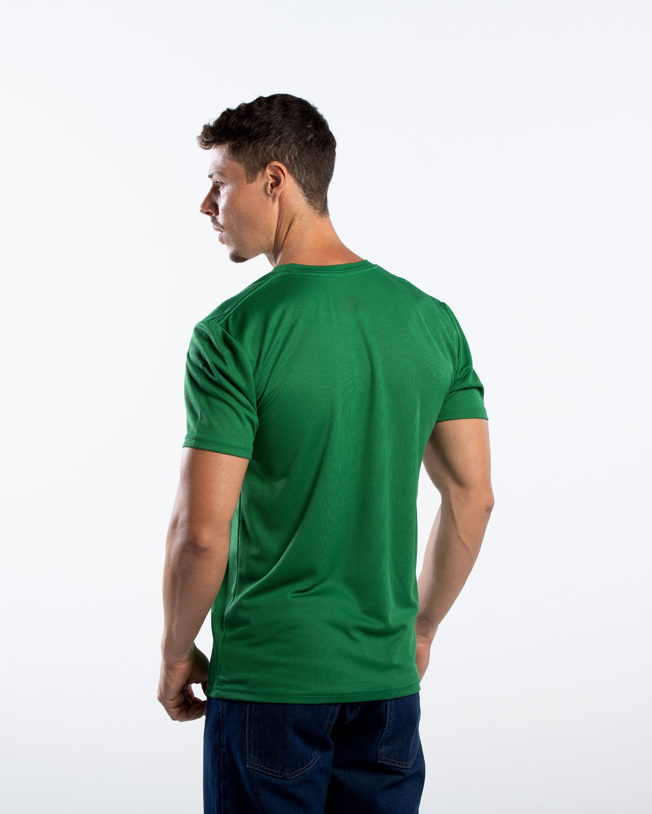 Playera Cuello Redondo Hombre Manga Corta Crew