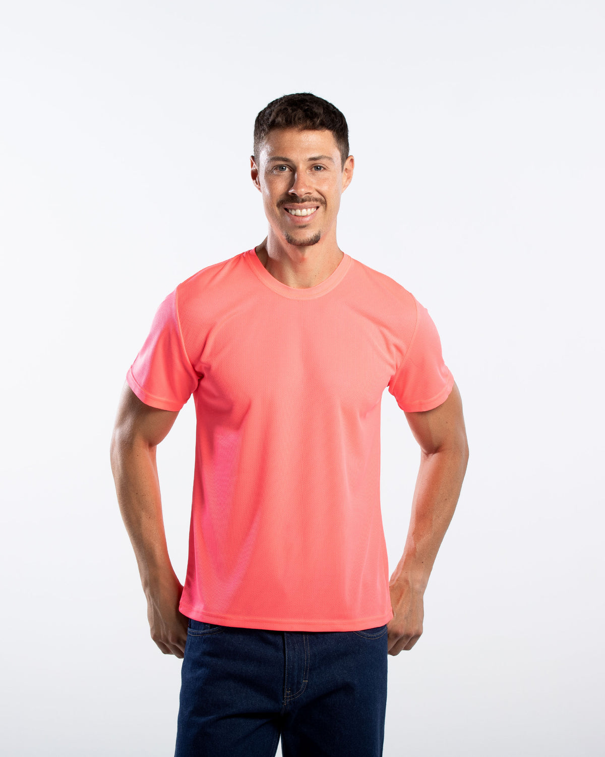 Playera Cuello Redondo Hombre Manga Corta Crew