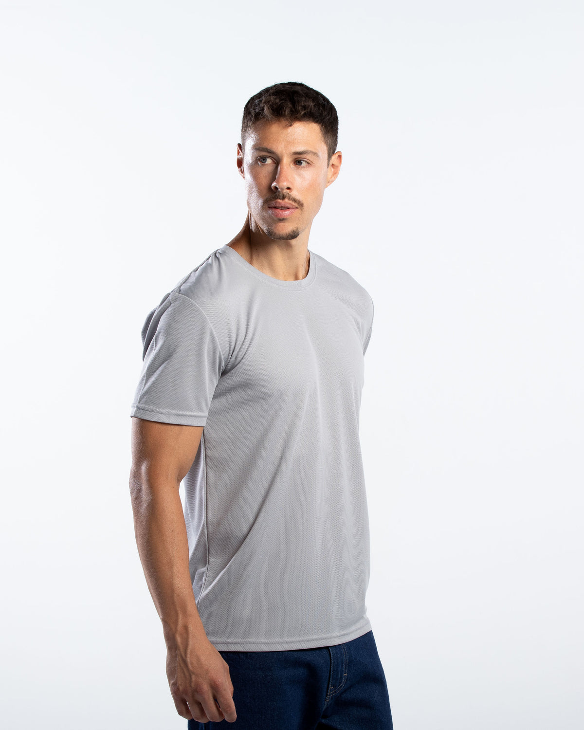 Playera Cuello Redondo Hombre Manga Corta Crew