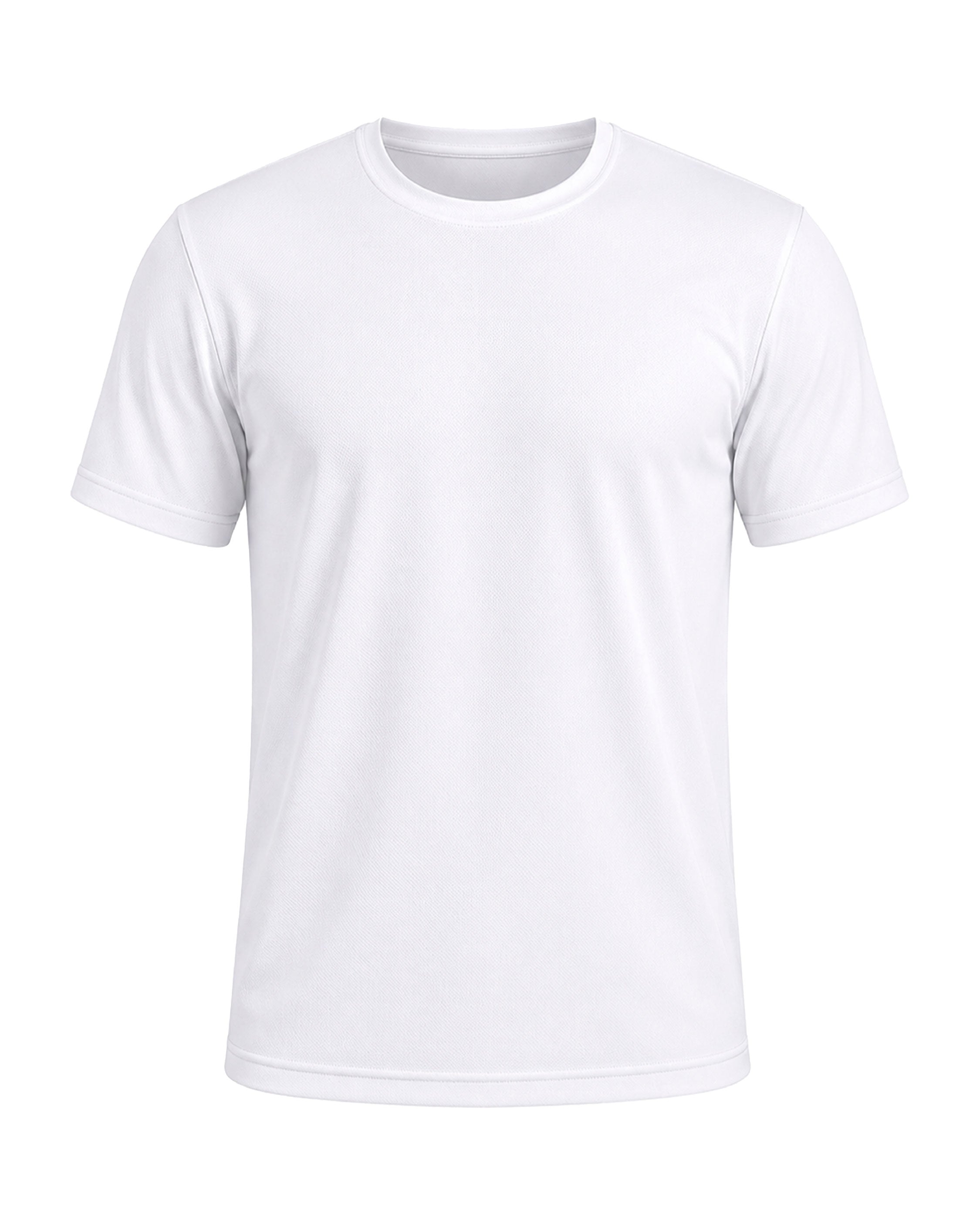 Playera Cuello Redondo Hombre Manga Corta Crew