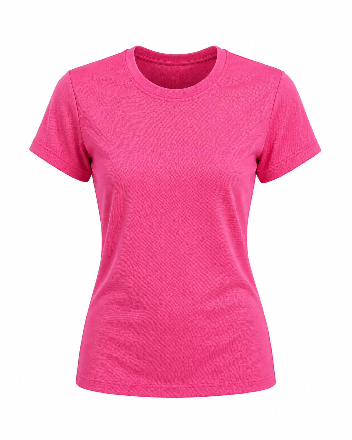 Playera Cuello Redondo Mujer Manga Corta Crew