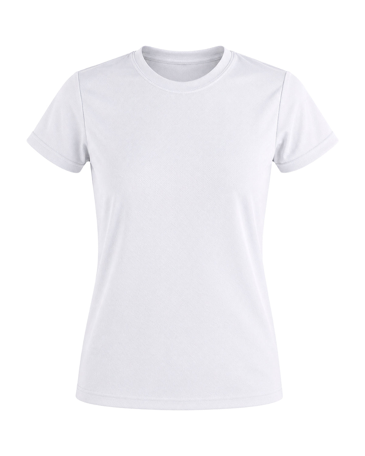 Playera Cuello Redondo Mujer Manga Corta Crew