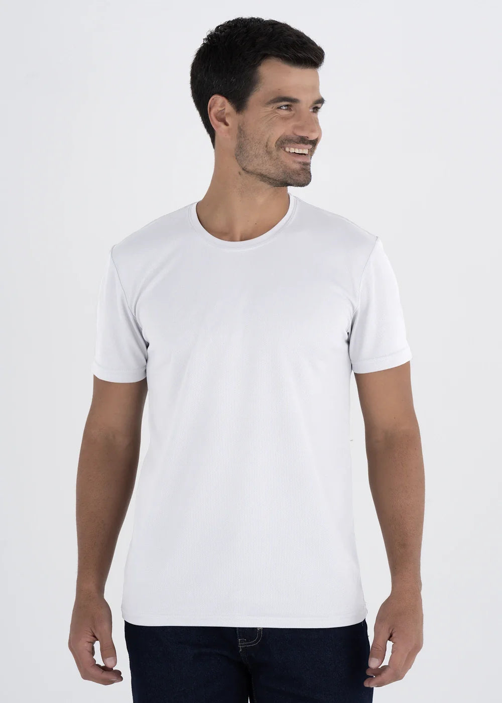 10 Playeras Cuello Redondo Hombre Manga Corta Crew