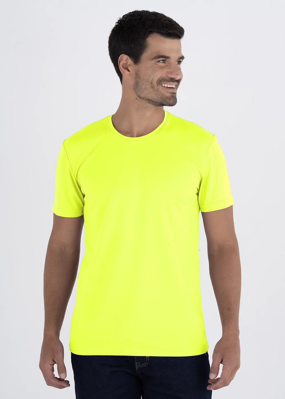 10 Playeras Cuello Redondo Hombre Manga Corta Crew