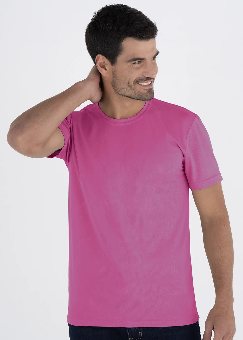 10 Playeras Cuello Redondo Hombre Manga Corta Crew