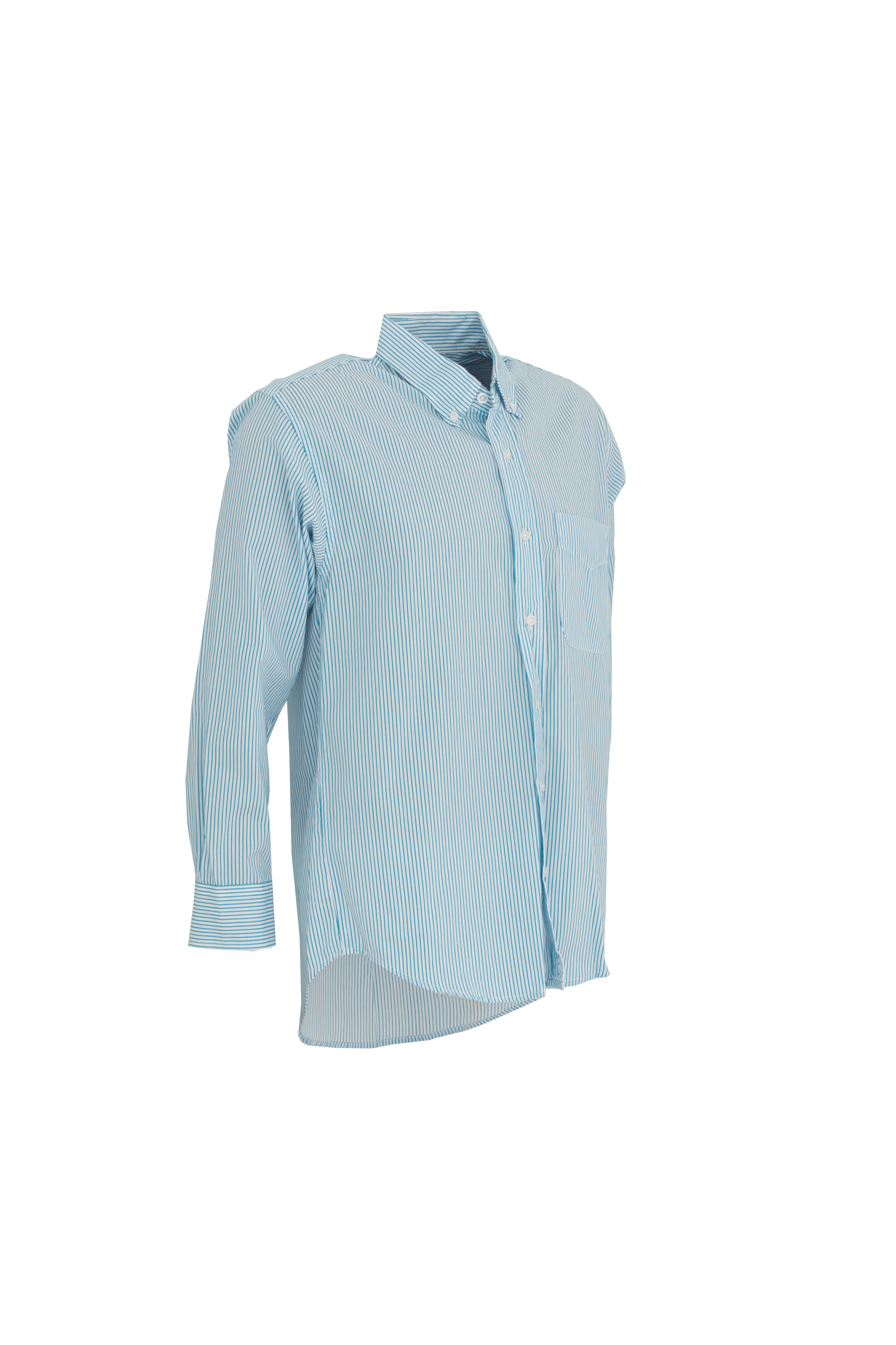 CAMISA MILAN TURQUESA MANGA LARGA