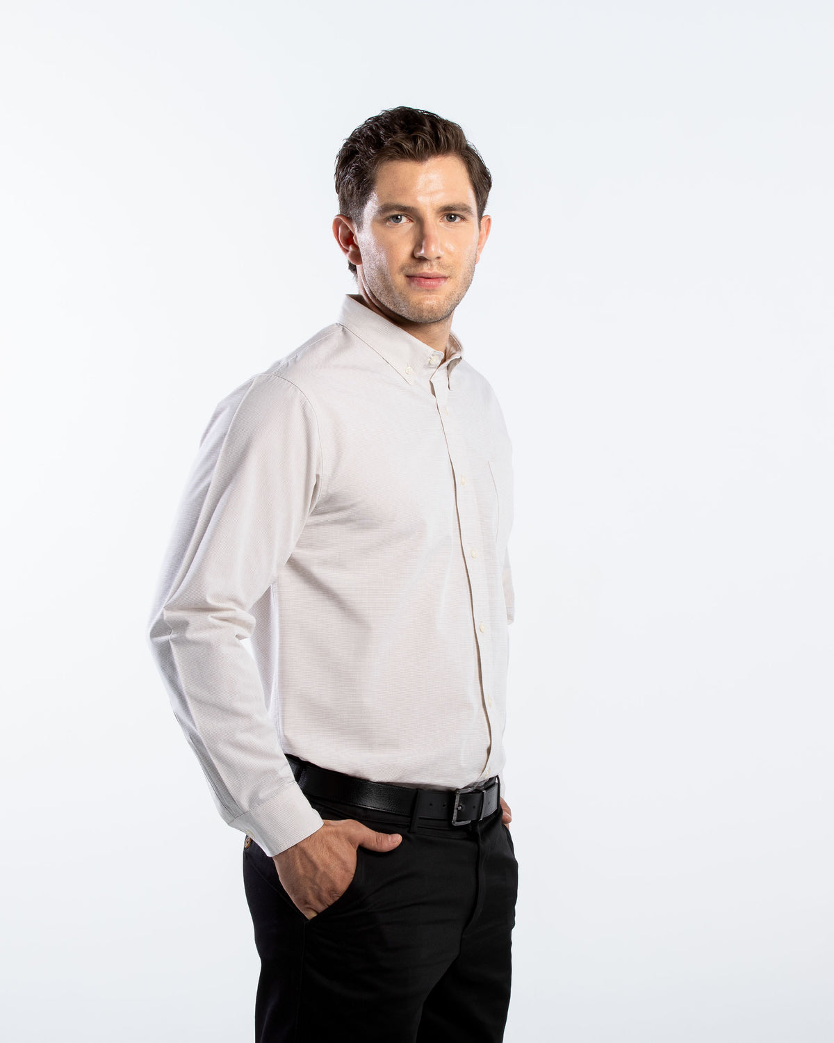 Camisa Hombre Manga Larga Dublín