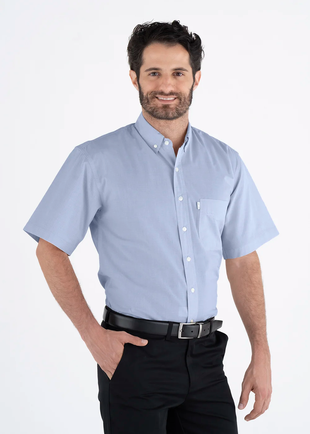Camisa Hombre Manga Corta Dublín