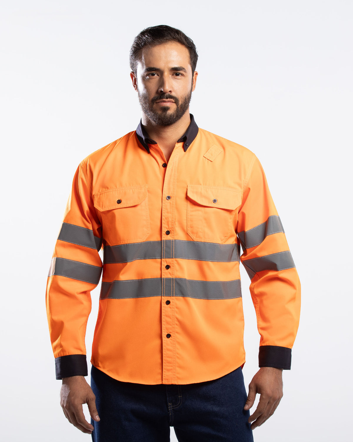 Camisa Hombre Manga larga Hi Vis