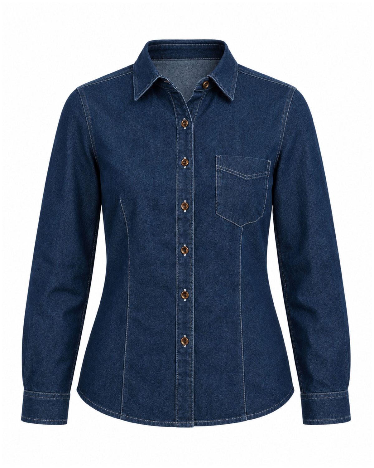 BLUSA MEZCLILLA MANGA LARGA 4 ONZ STONE LIGHT