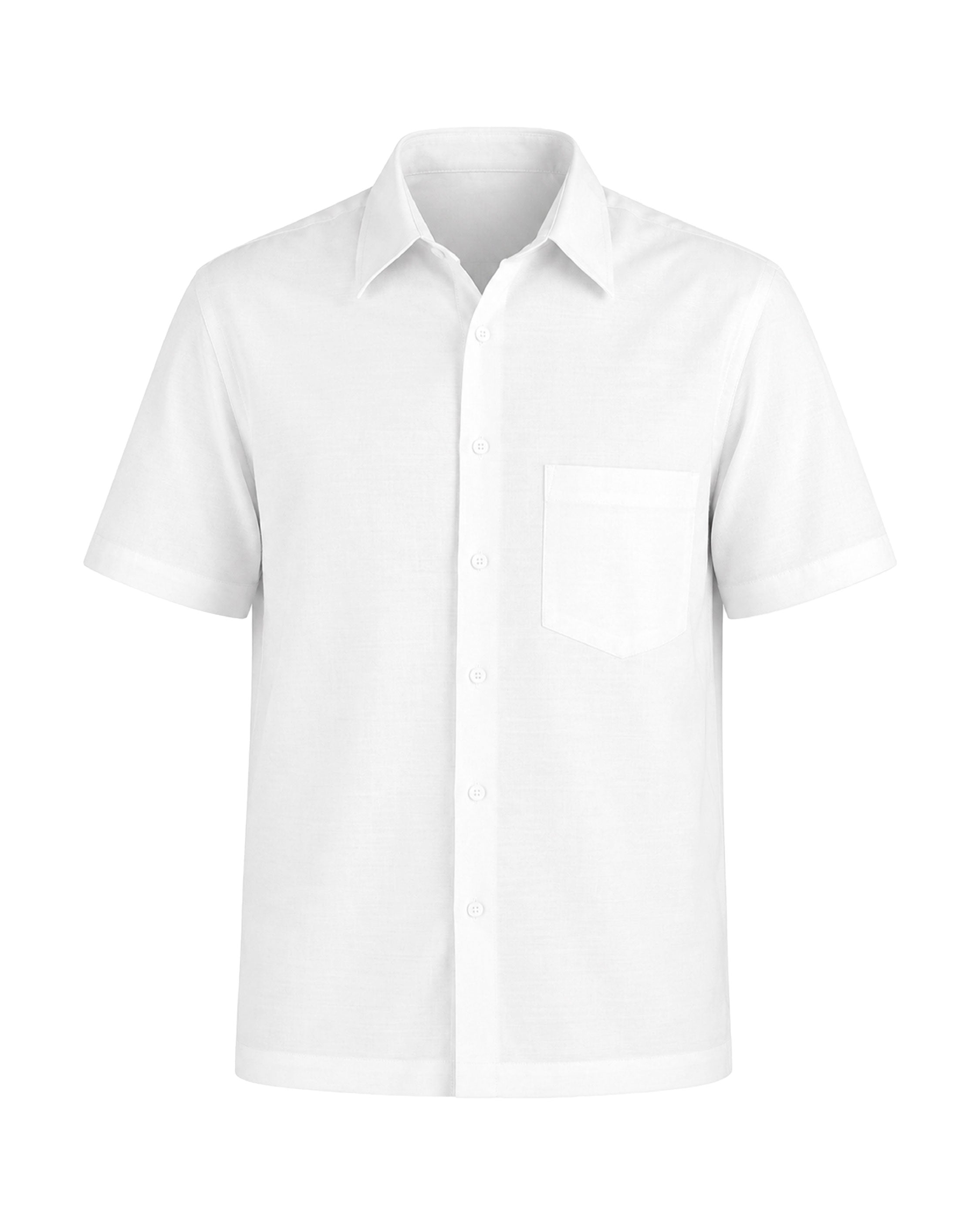 Camisa Hombre Manga Corta Lino