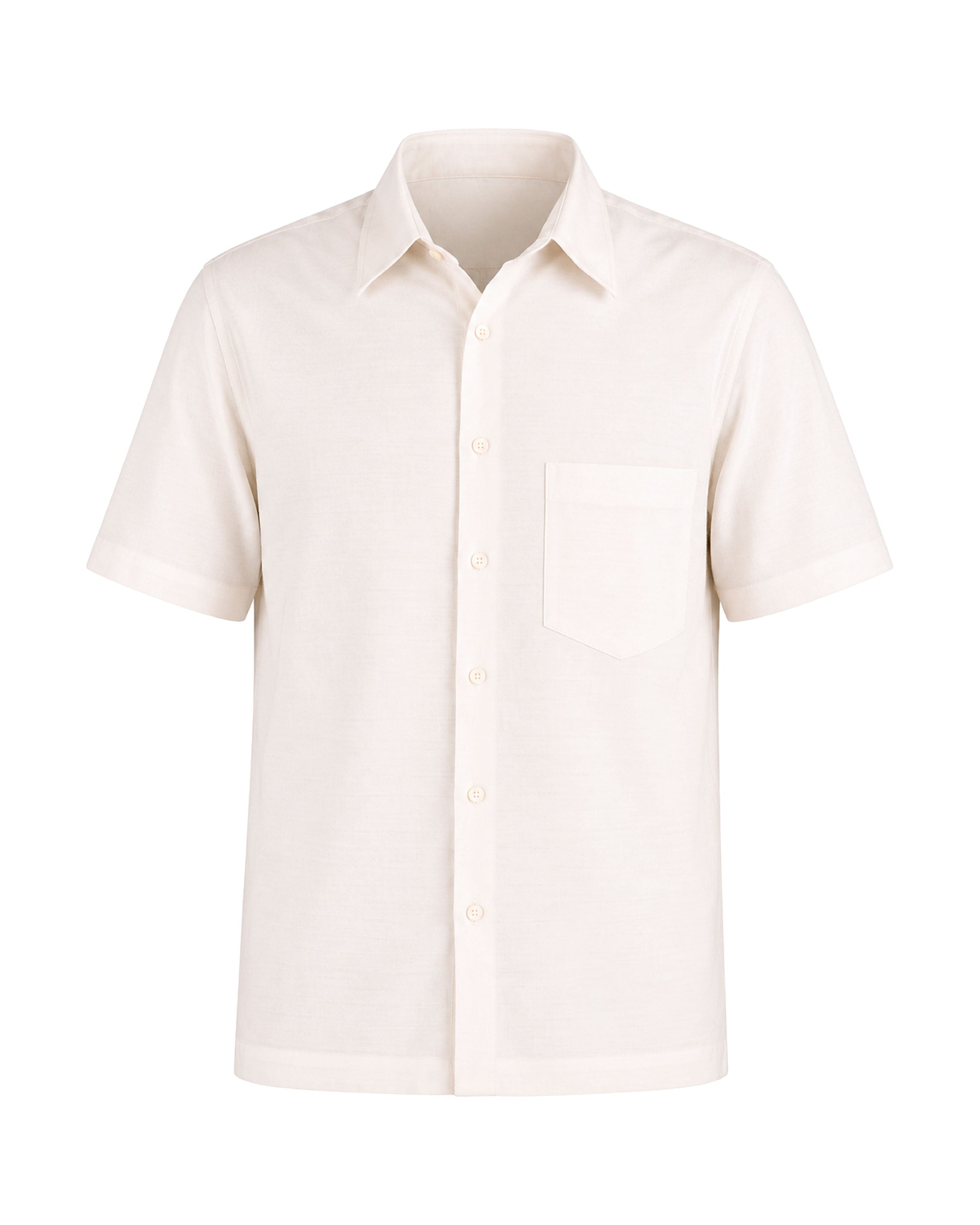 Camisa Hombre Manga Corta Lino