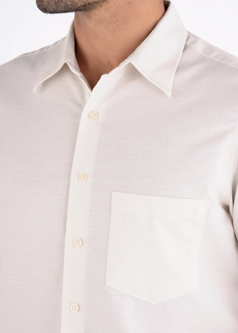 Camisa Hombre Manga Corta Lino