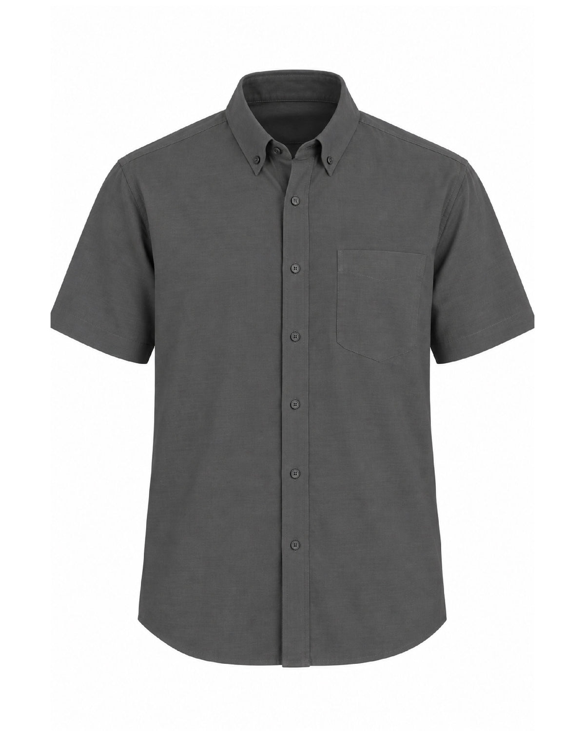 Oxford Manga Corta Camisa Hombre
