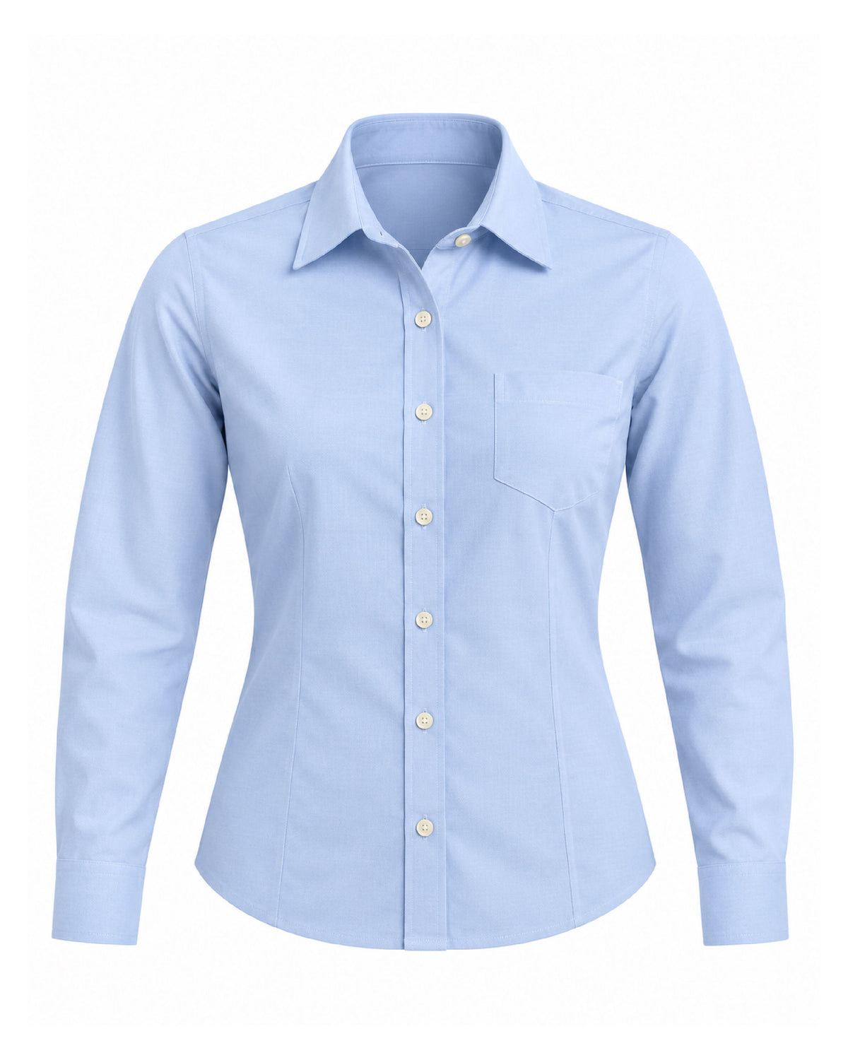 Blusa Mujer Manga Larga Oxford