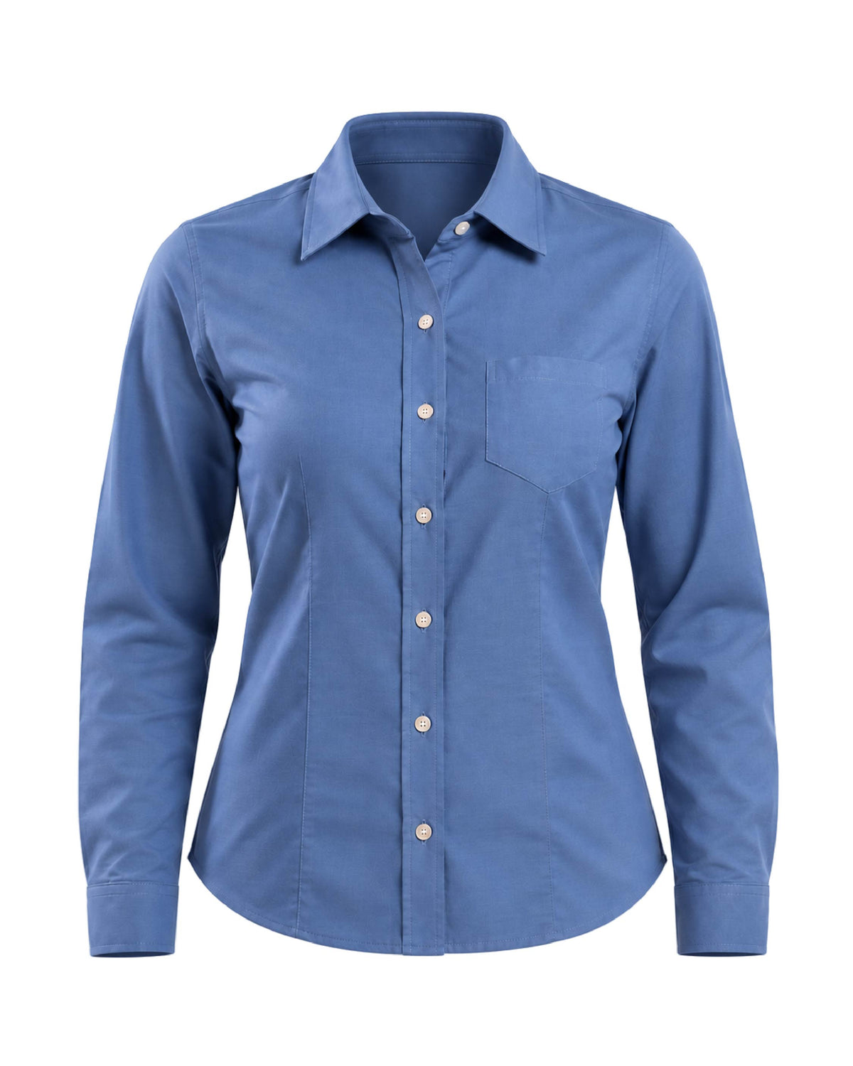 Blusa Mujer Manga Larga Oxford