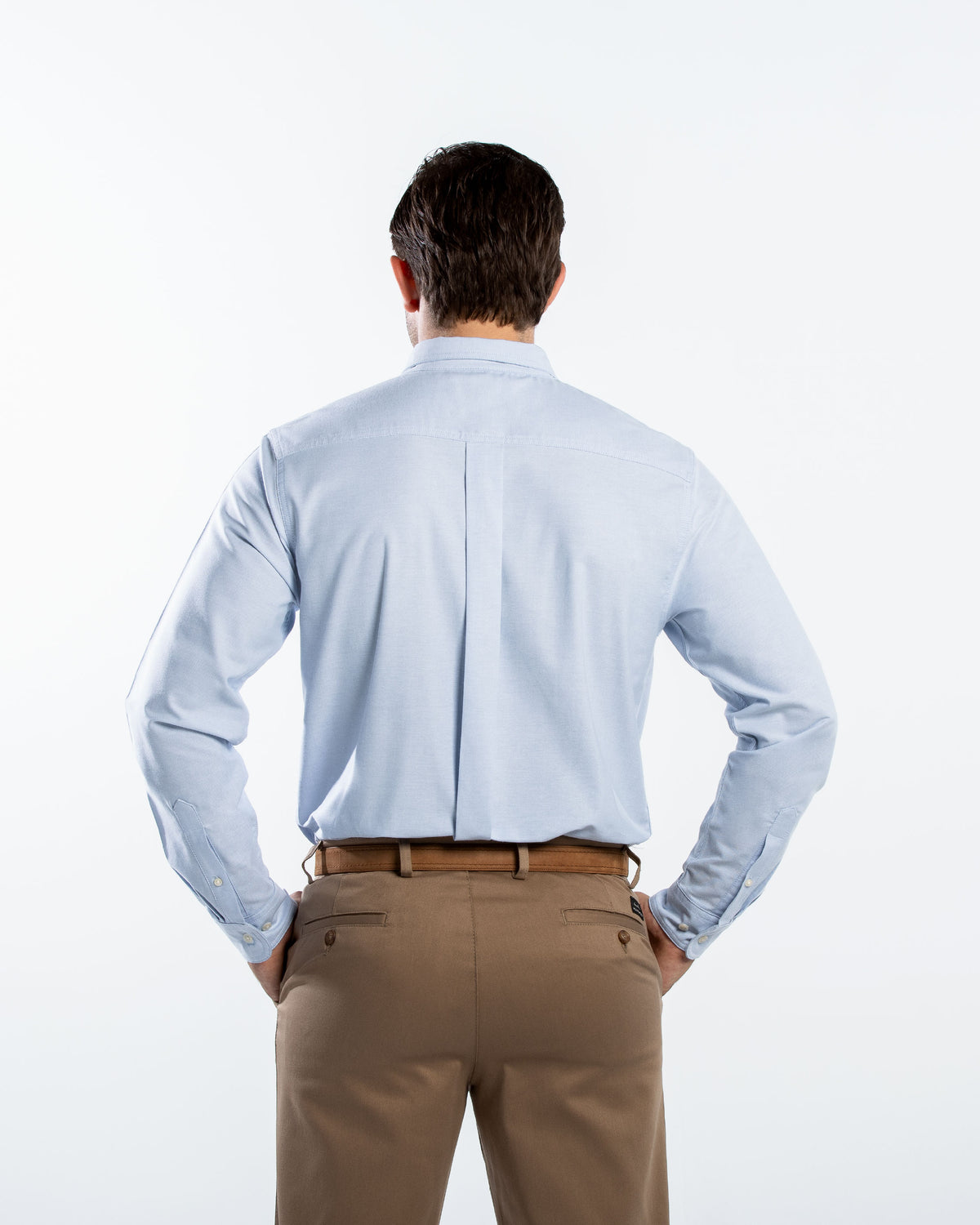Camisa Hombre Manga Larga Oxford