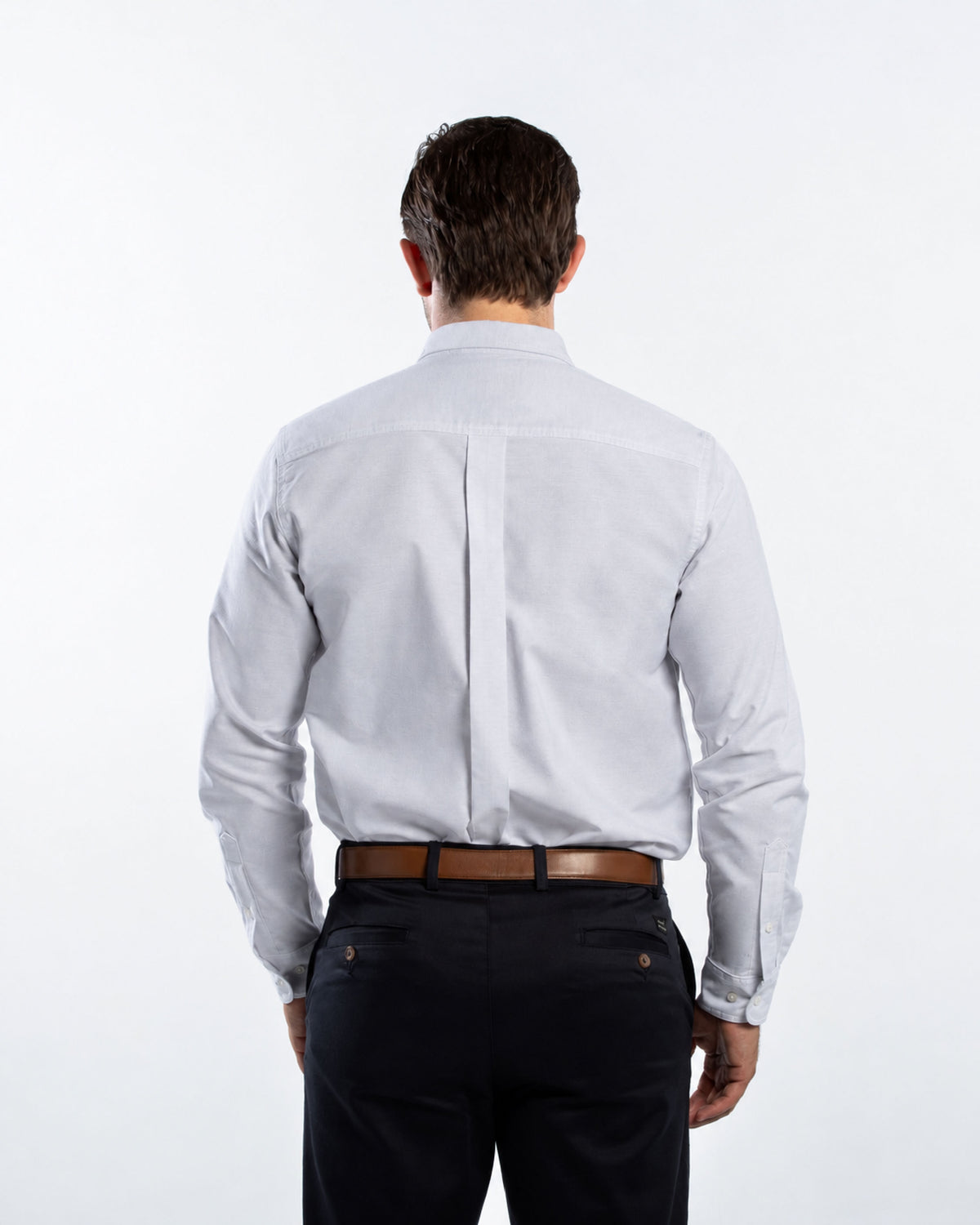 Camisa Hombre Manga Larga Oxford