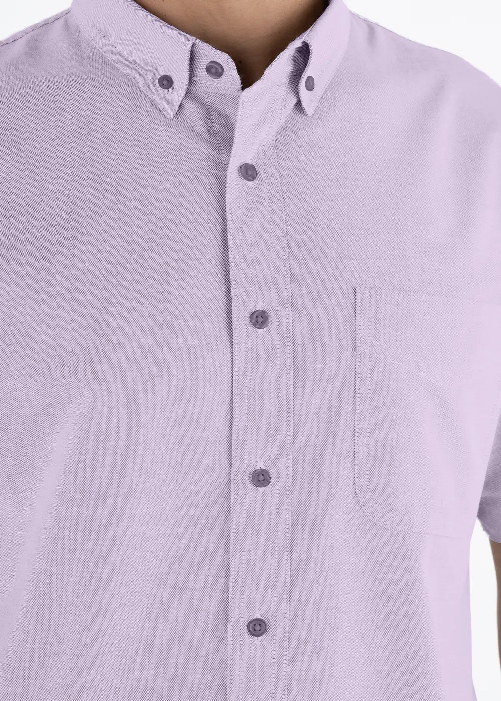 Camisa Hombre Manga Corta Oxford