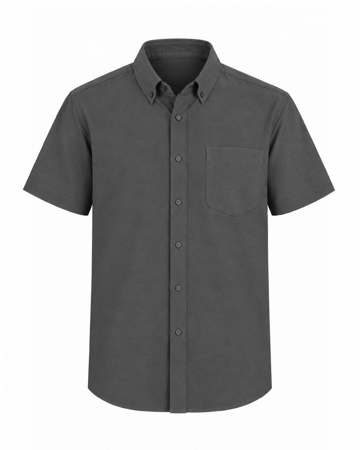 Oxford Manga Corta Camisa Hombre