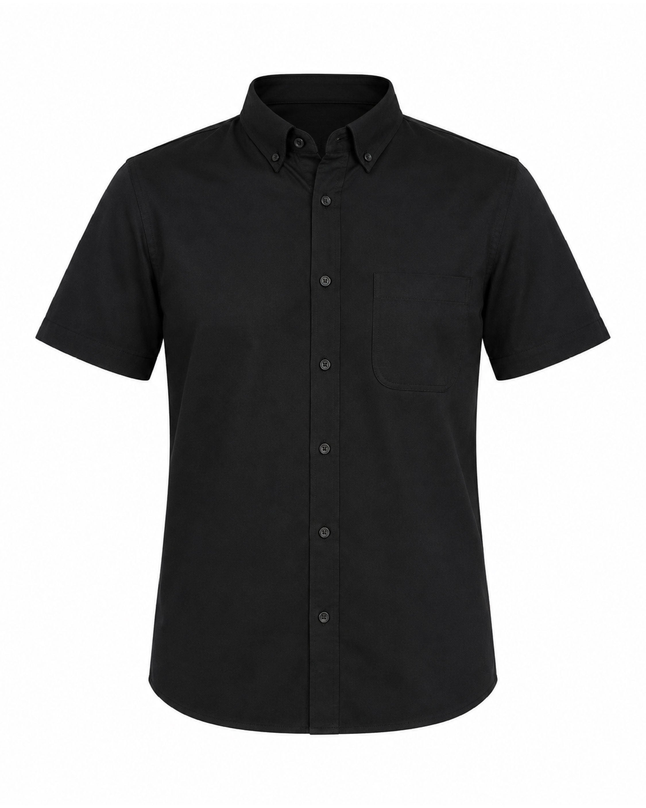 Camisa Hombre Manga Corta Polycotton