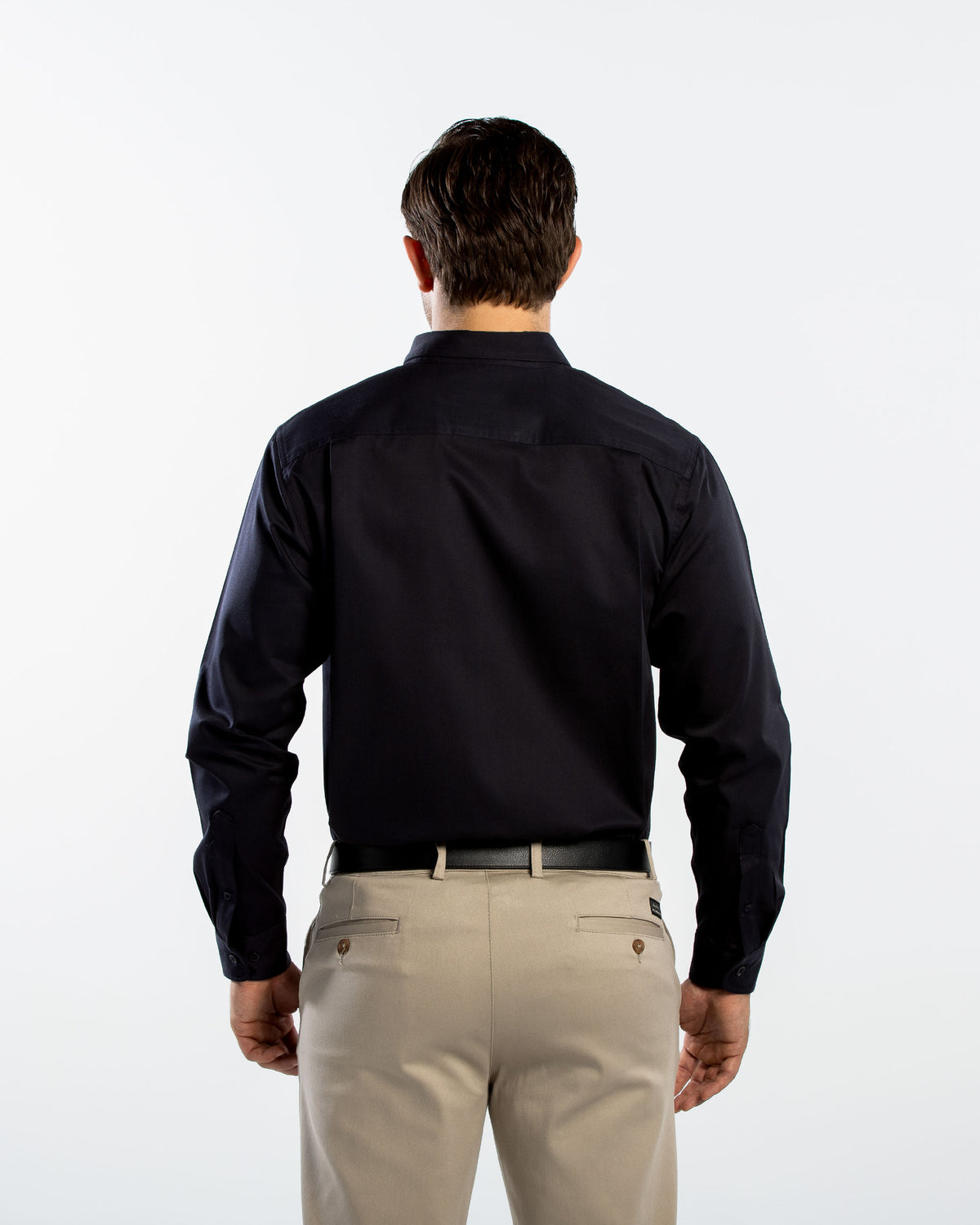 Camisa Hombre Manga Larga Polycotton