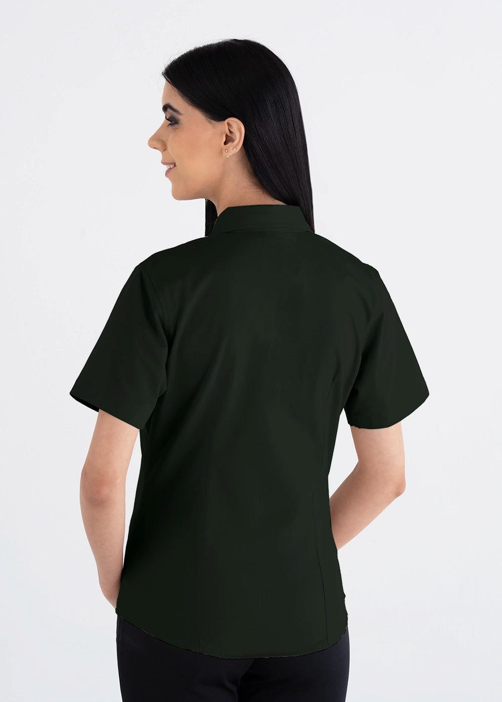 Blusa Mujer Manga Corta Polycotton