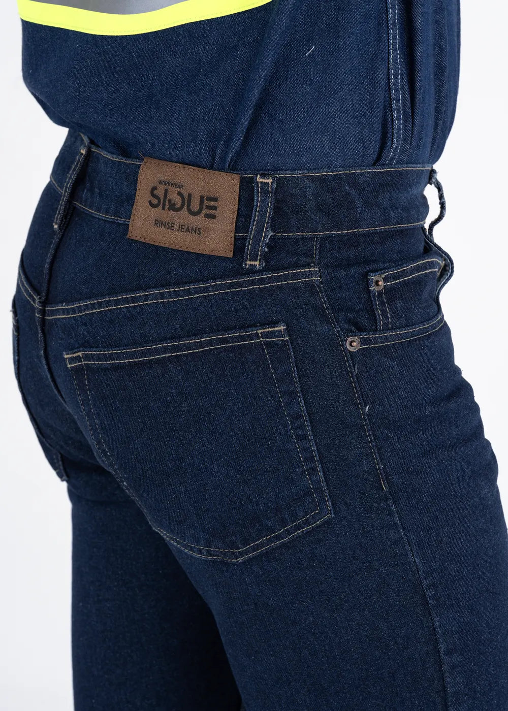 Pantalón Hombre Mezclilla Rinse Reflejante – Mezclilla