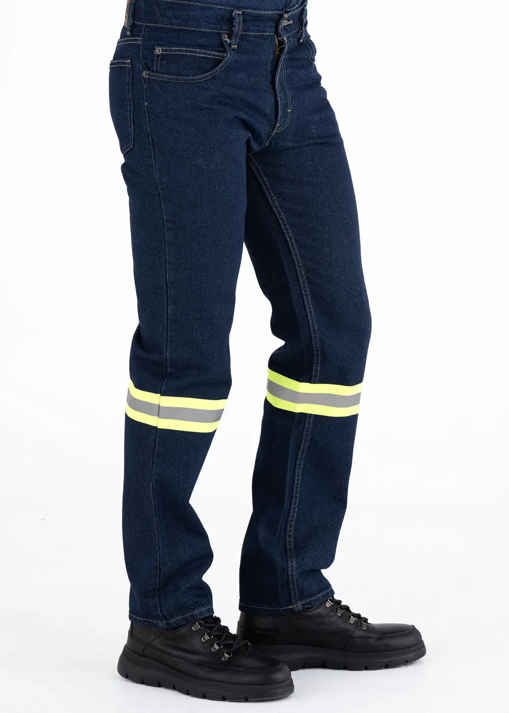 Pantalón Hombre Mezclilla Rinse Reflejante – Mezclilla