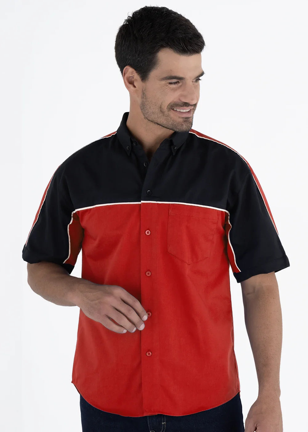 10 Camisas Hombre Manga Corta Scuderia