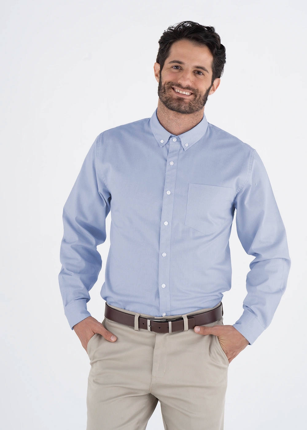 Camisa Hombre Manga Larga Sidón
