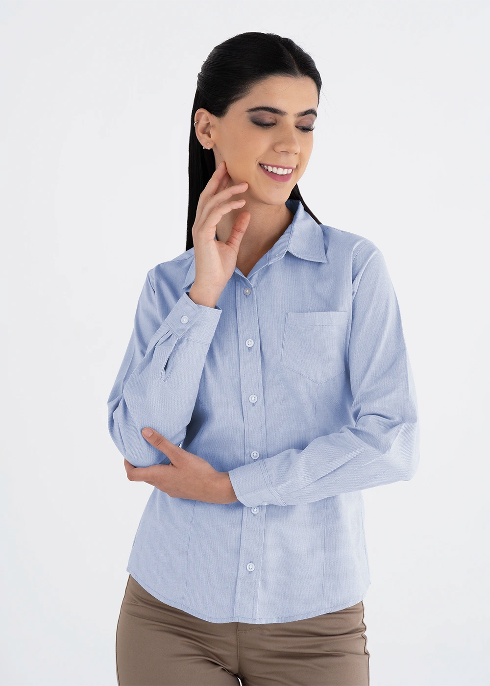 Blusa Mujer Manga Larga Sidón