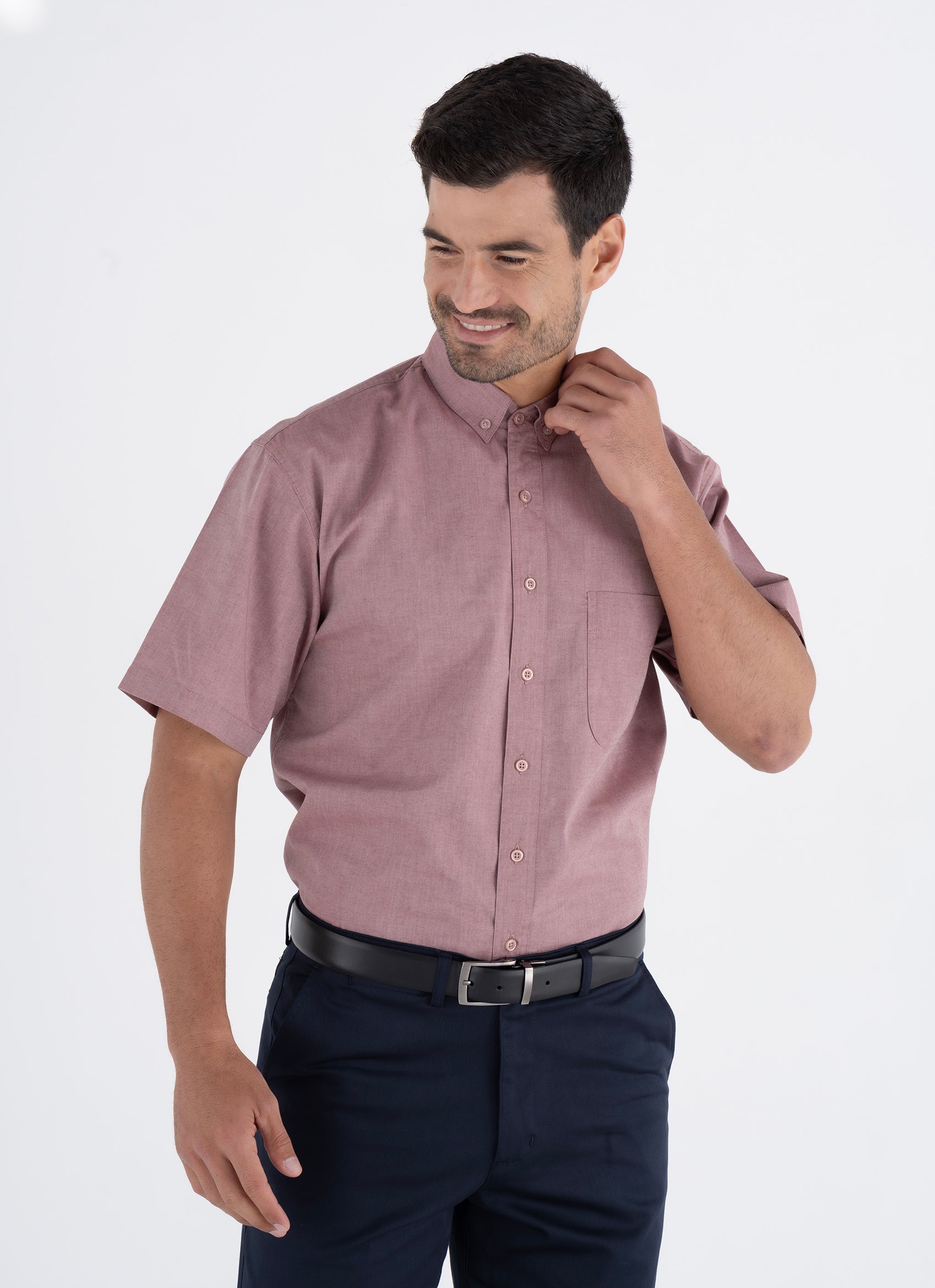 Camisa Hombre Manga Corta Siena