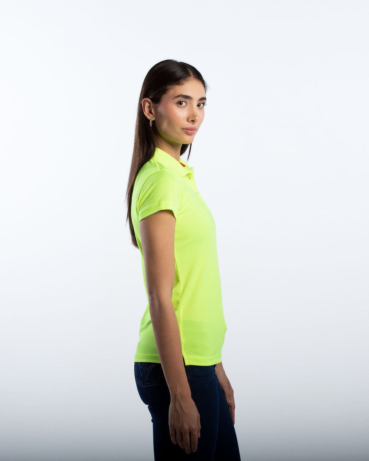Playera Tipo Polo Mujer Manga Corta Sportiva