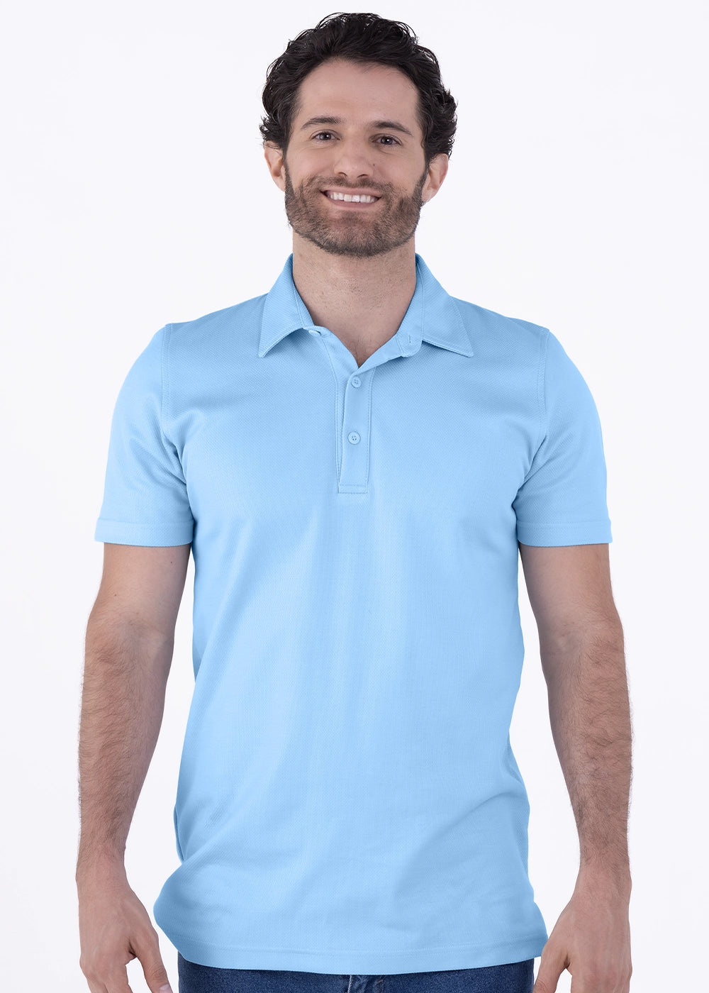 Playera Tipo Polo Hombre Manga Corta Sportiva Luxx