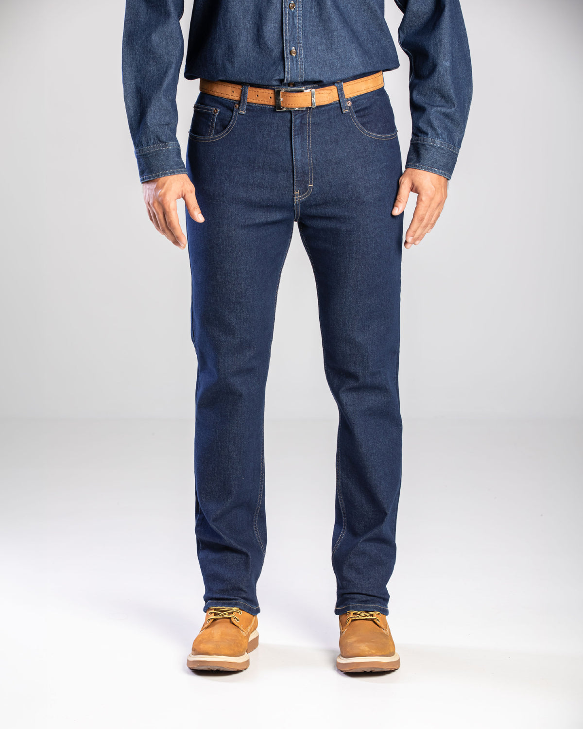 PANTALON SIQUE MEZCLILLA FLEX CABALLERO