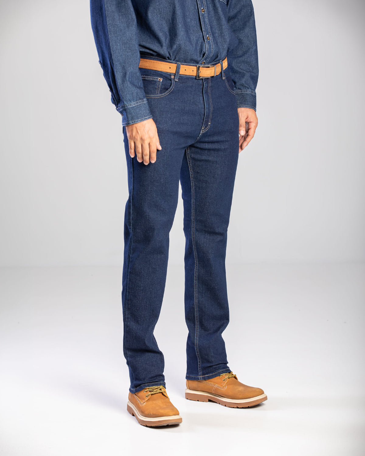PANTALON SIQUE MEZCLILLA FLEX CABALLERO