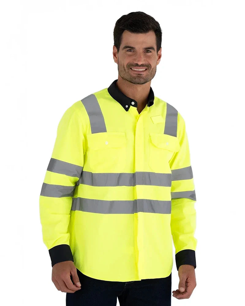 Camisa Hombre Manga larga Hi Vis