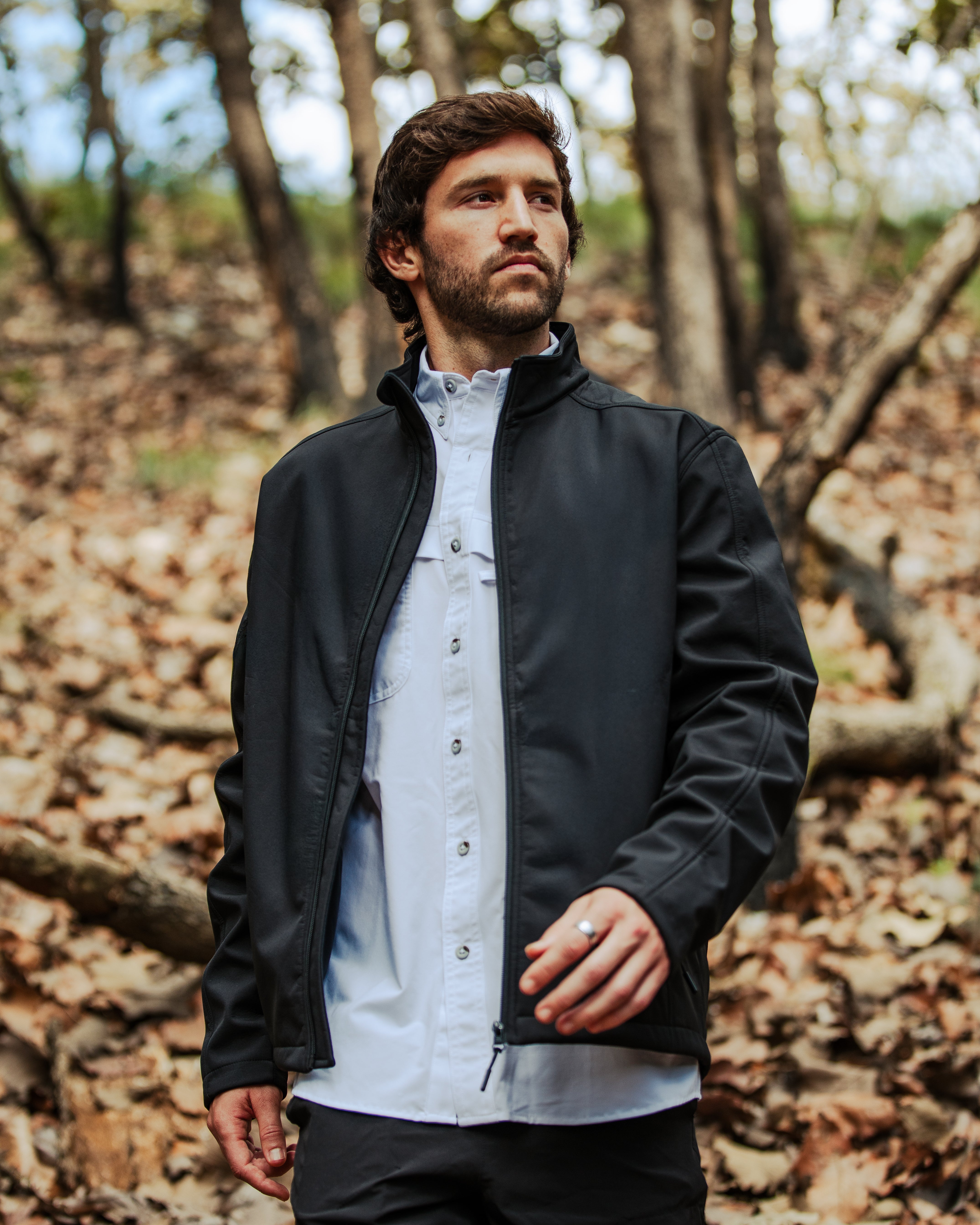 Chamarra Caballero Outland Soft Shell