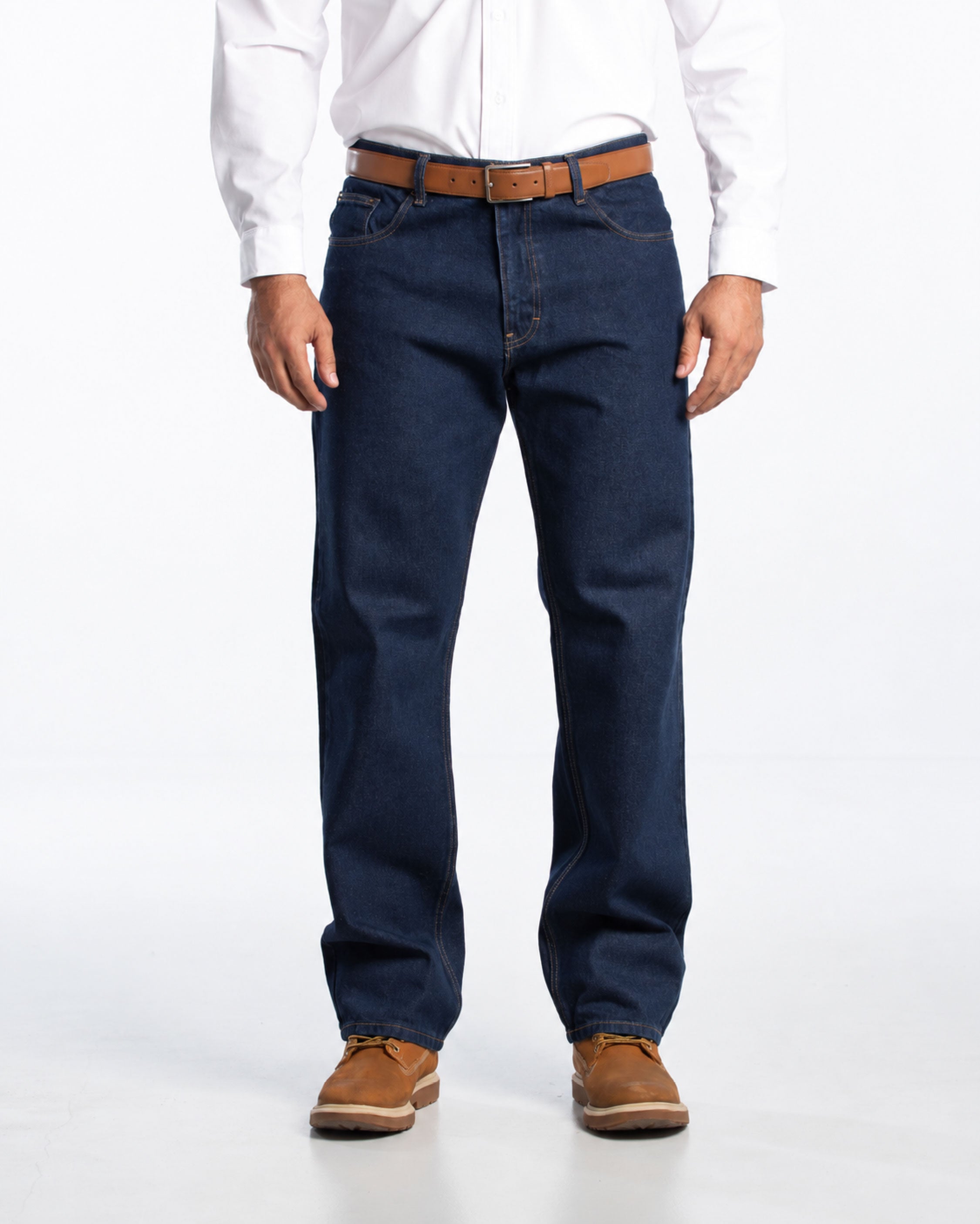 Pantalón Hombre Mezclilla Rinse – Mezclilla