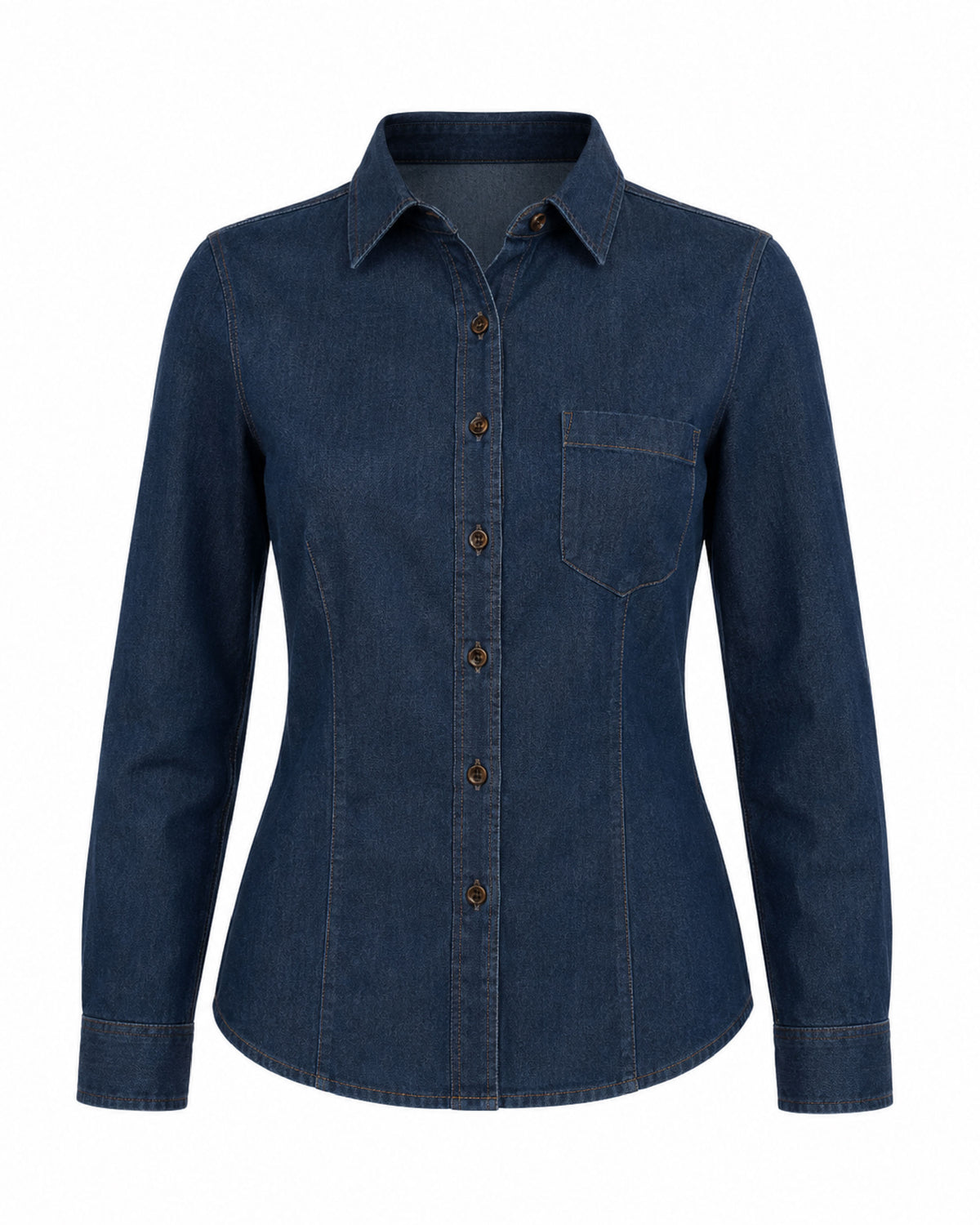 BLUSA MEZCLILLA LIGH MANGA LARGA 4 ONZ