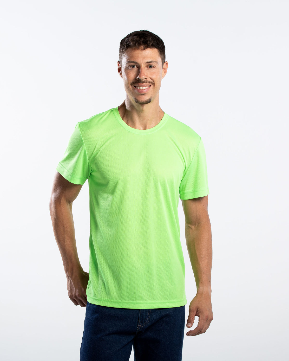 Playera Cuello Redondo Hombre Manga Corta Crew
