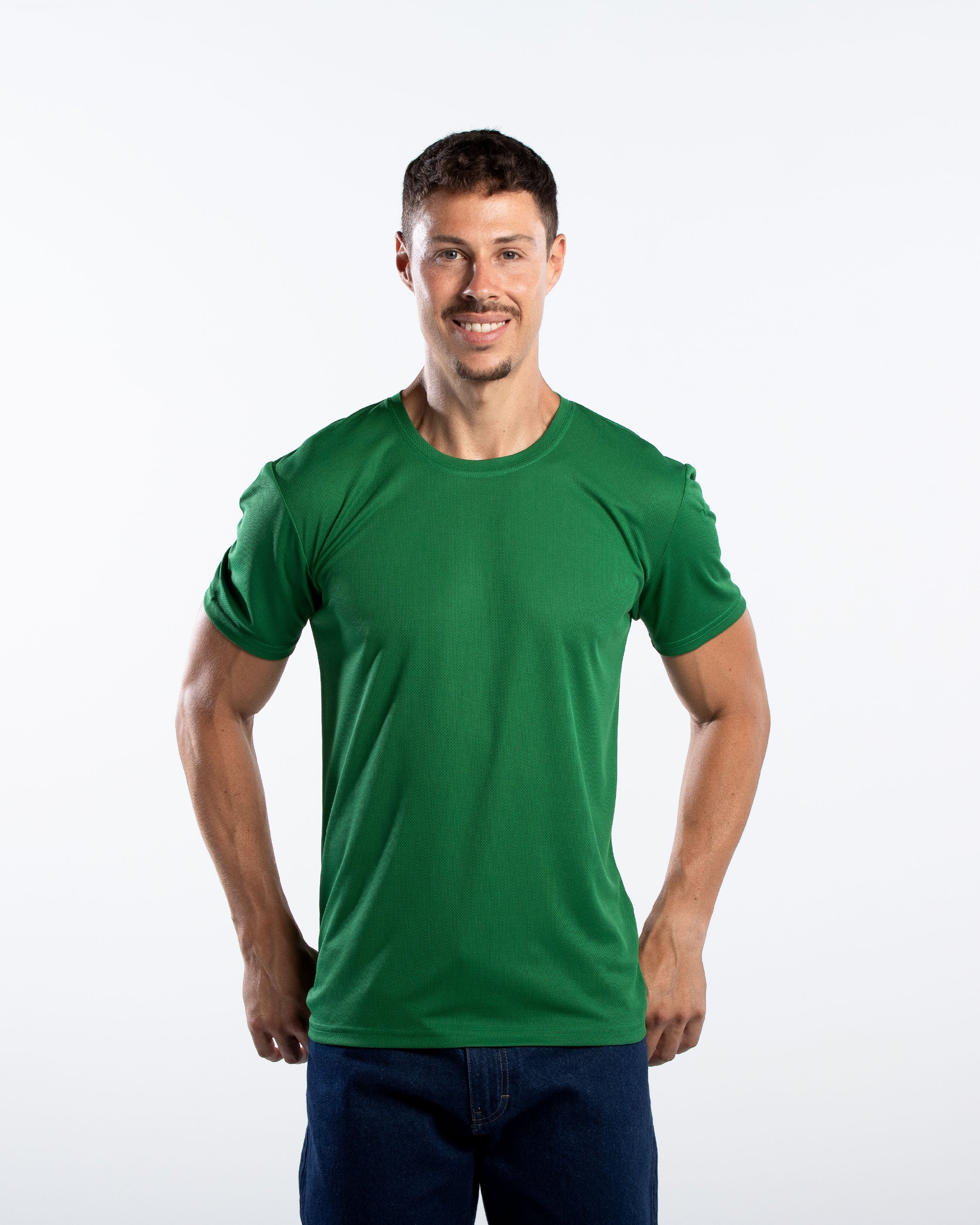 Playera Cuello Redondo Hombre Manga Corta Crew