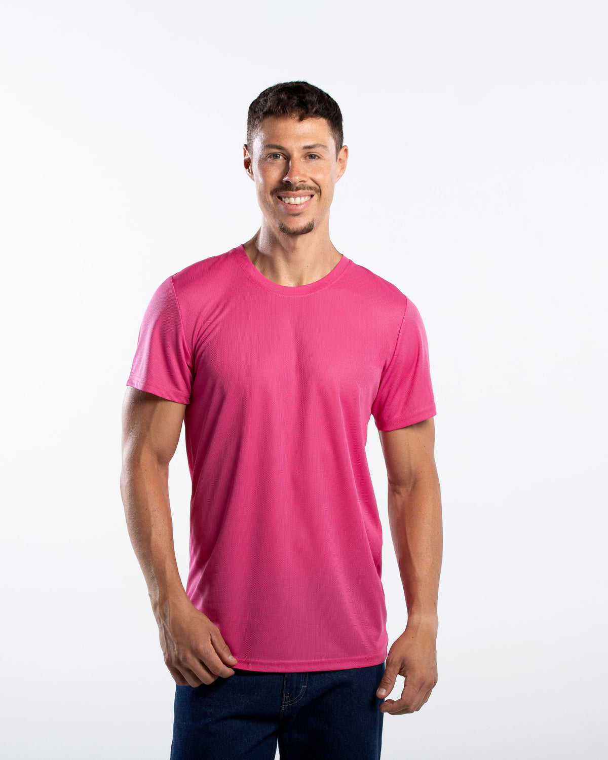 Playera Cuello Redondo Hombre Manga Corta Crew