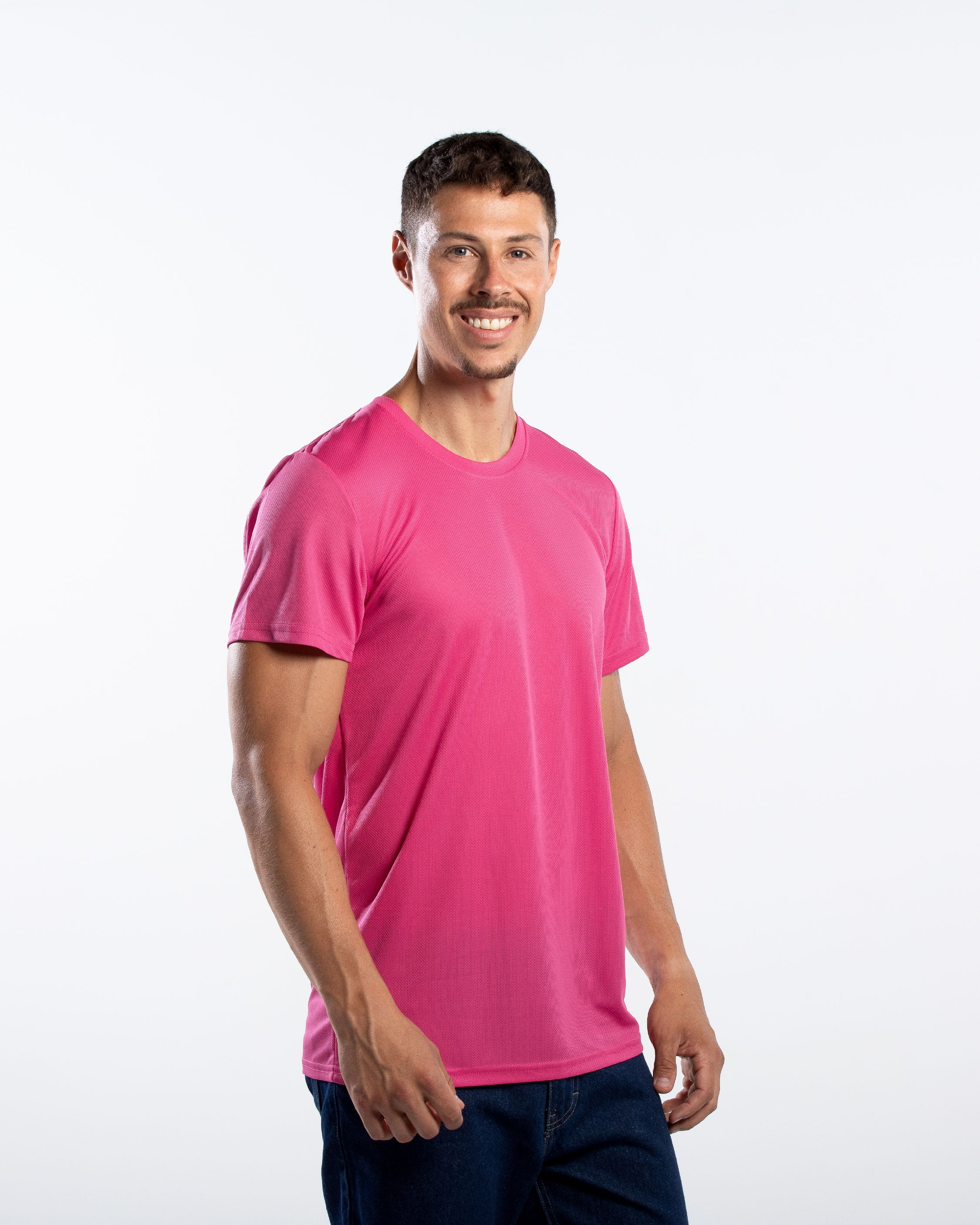 Playera Cuello Redondo Hombre Manga Corta Crew