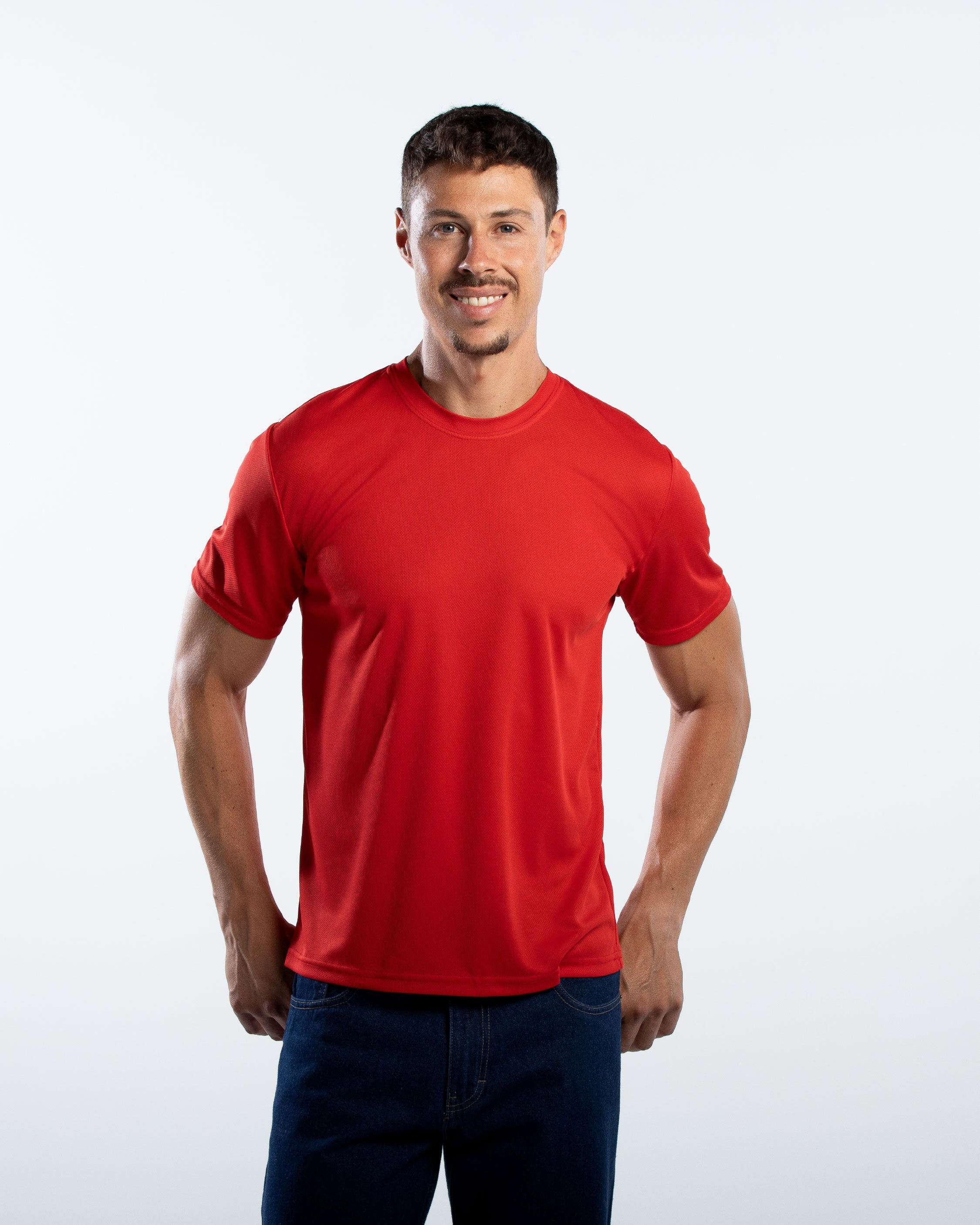 Playera Cuello Redondo Hombre Manga Corta Crew
